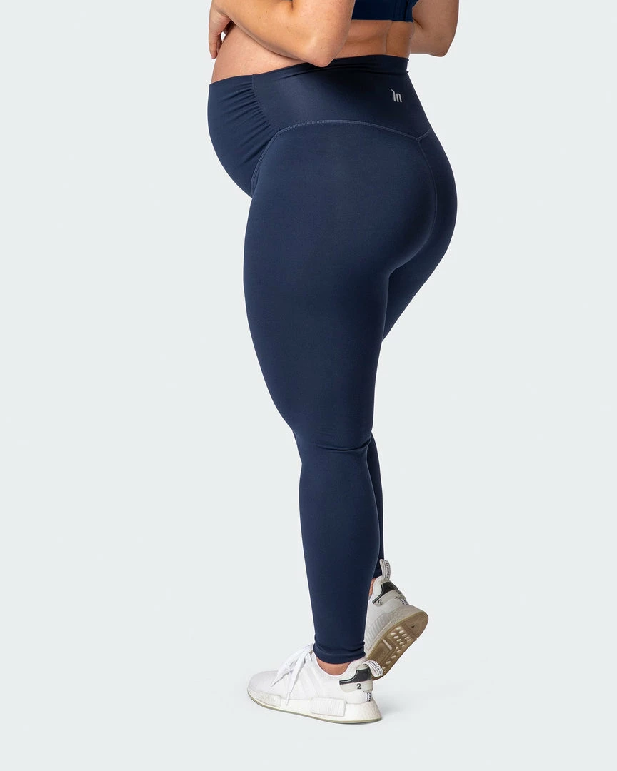Muscle Nation Maternity Everyday Leggings - Navy 30% EOFY SALE 9 Muscle Nation Maternity Everyday Leggings - Navy 30% EOFY SALE