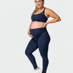 Muscle Nation Maternity Everyday Leggings - Navy 30% EOFY SALE 19 Muscle Nation Maternity Everyday Leggings - Navy 30% EOFY SALE