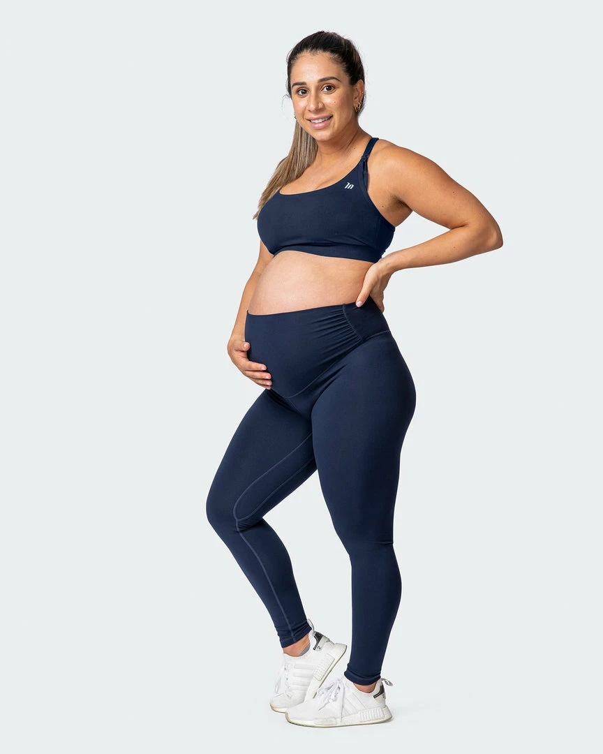 Muscle Nation Maternity Everyday Leggings - Navy 30% EOFY SALE 11 Muscle Nation Maternity Everyday Leggings - Navy 30% EOFY SALE
