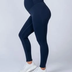 Muscle Nation Maternity Leggings - Navy