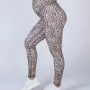 Muscle Nation Maternity Leggings - Yellow Leopard 1 Muscle Nation Maternity Leggings - Yellow Leopard