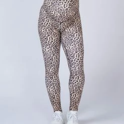 Muscle Nation Maternity Leggings - Yellow Leopard 10 Muscle Nation Maternity Leggings - Yellow Leopard