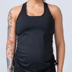 Muscle Nation Maternity Tank - Black Womens 15 Muscle Nation Maternity Tank - Black Womens