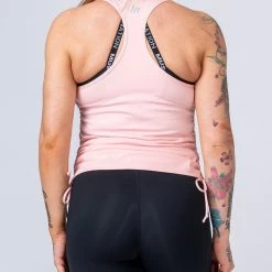 Muscle Nation Maternity Tank - Pink Womens 22 Muscle Nation Maternity Tank - Pink Womens