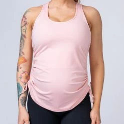 Muscle Nation Maternity Tank - Pink Womens 17 Muscle Nation Maternity Tank - Pink Womens