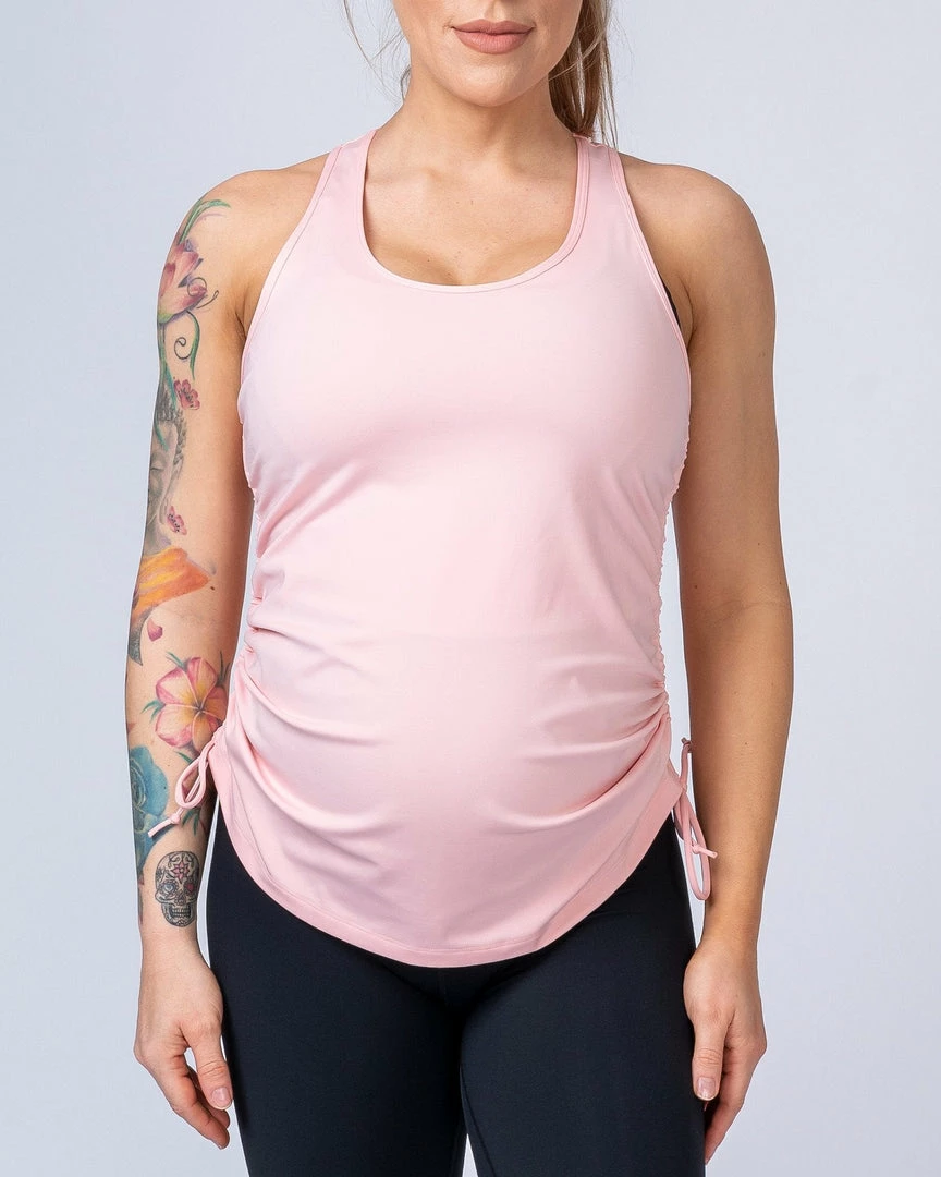 Muscle Nation Maternity Tank - Pink Womens 7 Muscle Nation Maternity Tank - Pink Womens
