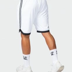 Muscle Nation 30% EOFY SALE Basketball 8" Shorts - White 14 Muscle Nation 30% EOFY SALE Basketball 8