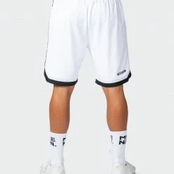 Muscle Nation 30% EOFY SALE Basketball 8" Shorts - White 15 Muscle Nation 30% EOFY SALE Basketball 8
