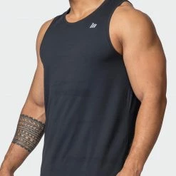 Muscle Nation Basic Tank - Black