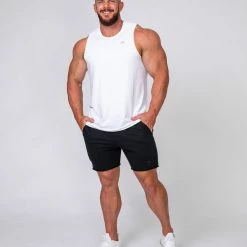 Muscle Nation Basic Tank - White
