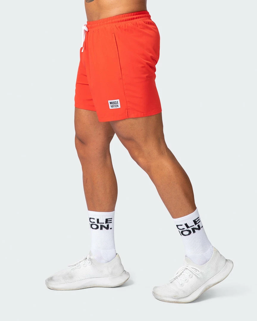 Muscle Nation 30% EOFY SALE Boardshorts - Scarlet 6 Muscle Nation 30% EOFY SALE Boardshorts - Scarlet