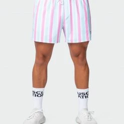 Muscle Nation 30% EOFY SALE Boardshorts - Stripes