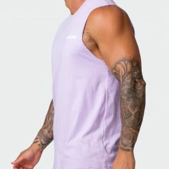 Muscle Nation Box Wave Tank - Royal Lavender Mens 13 Muscle Nation Box Wave Tank - Royal Lavender Mens