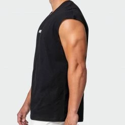 Muscle Nation Sleeveless Tee - Black 30% EOFY SALE 12 Muscle Nation Sleeveless Tee - Black 30% EOFY SALE