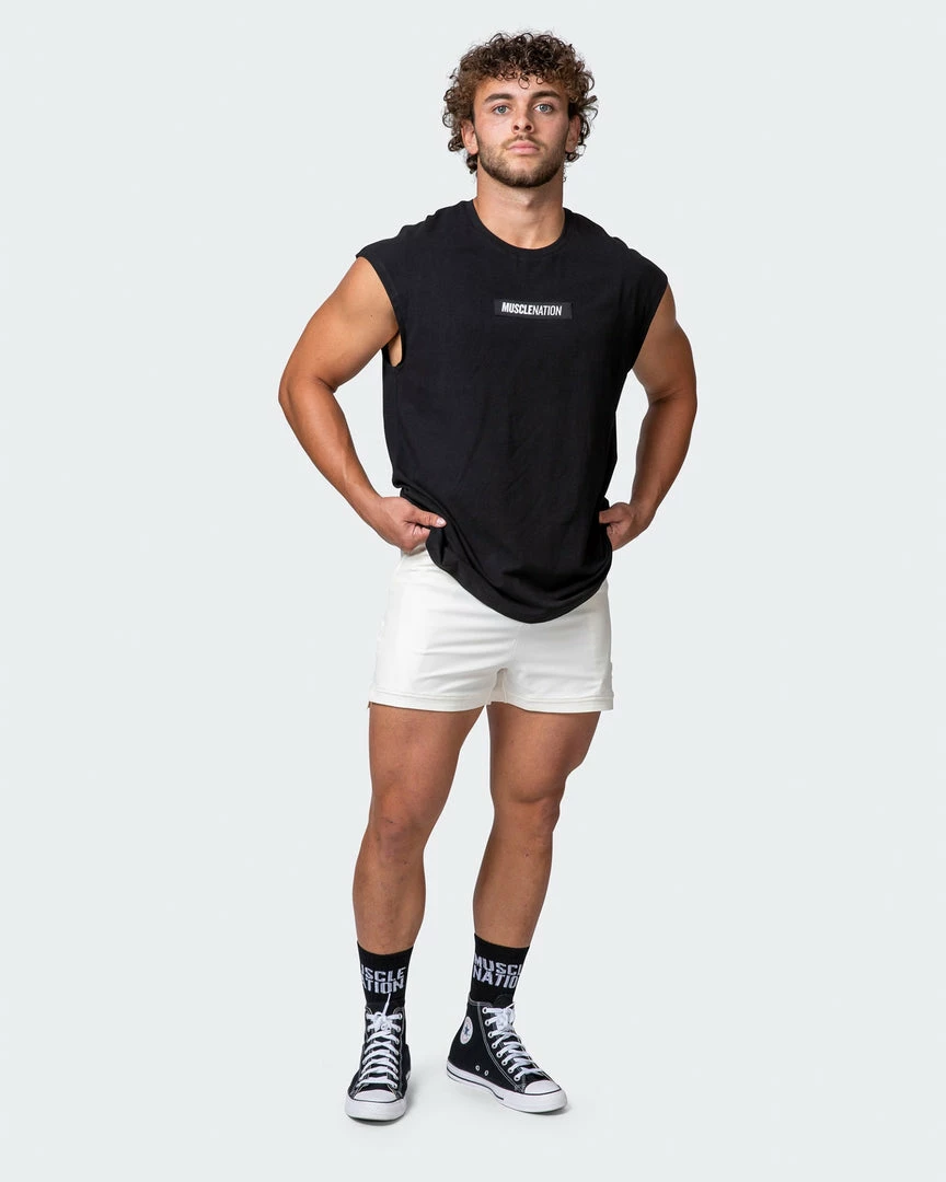 Muscle Nation Sleeveless Tee - Black 30% EOFY SALE 8 Muscle Nation Sleeveless Tee - Black 30% EOFY SALE