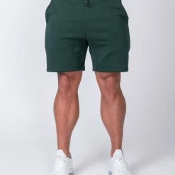 Muscle Nation Casual Shorts - Emerald Green