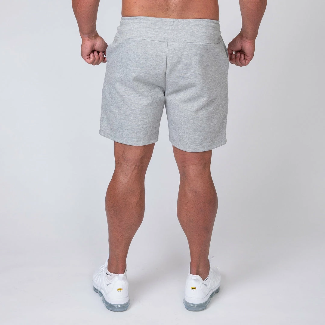 Muscle Nation Mens Casual Shorts - Grey 4 Muscle Nation Mens Casual Shorts - Grey
