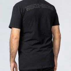 Muscle Nation Mens Classic MN Tee - Black 17 Muscle Nation Mens Classic MN Tee - Black