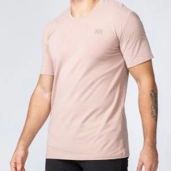Muscle Nation Classic MN Tee - Mahogany Rose Mens