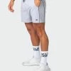 Muscle Nation Classic Squat Shorts - Quiet Grey