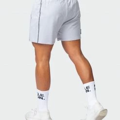 Muscle Nation Classic Squat Shorts - Quiet Grey