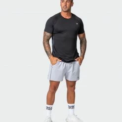 Muscle Nation Classic Squat Shorts - Quiet Grey