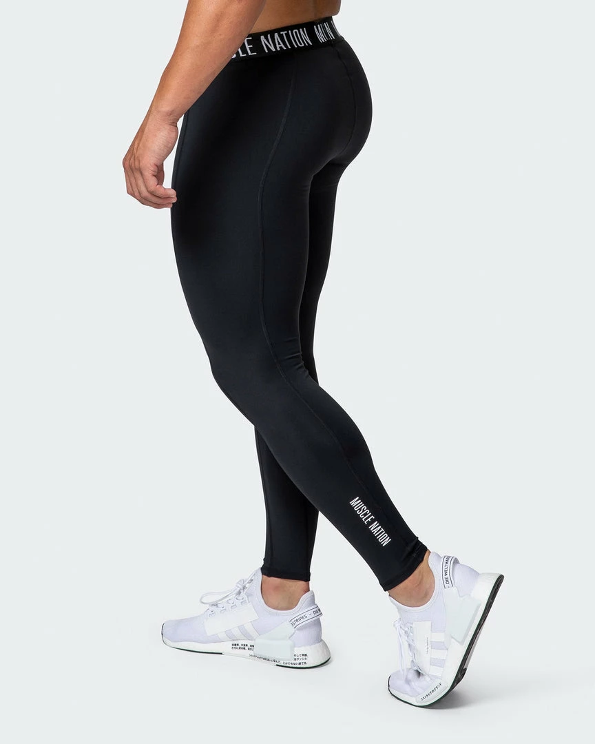 Muscle Nation Core Training Leggings - Black 30% EOFY SALE 3 Muscle Nation Core Training Leggings - Black 30% EOFY SALE