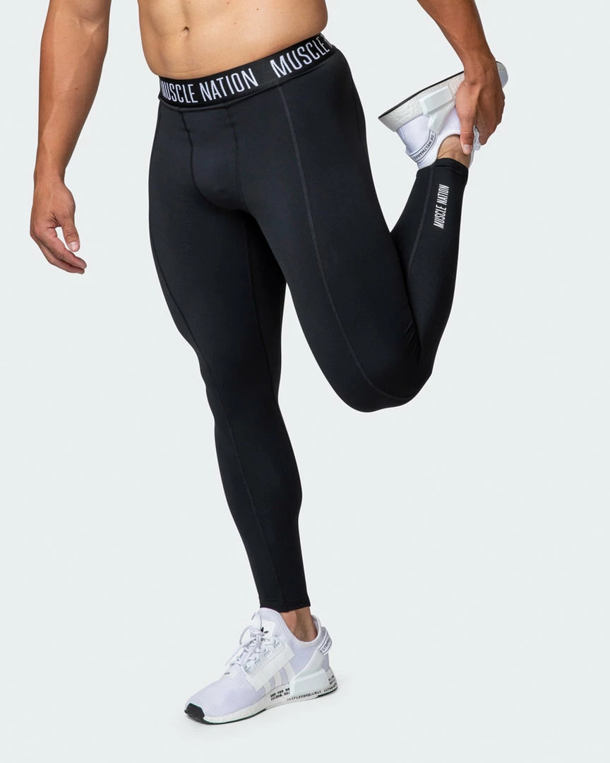 Muscle Nation Core Training Leggings - Black 30% EOFY SALE 8 Muscle Nation Core Training Leggings - Black 30% EOFY SALE