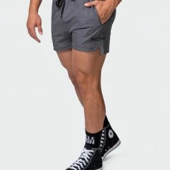 Muscle Nation Mens Elevate Active Shorts - Alloy