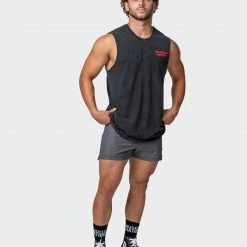 Muscle Nation Mens Elevate Active Shorts - Alloy