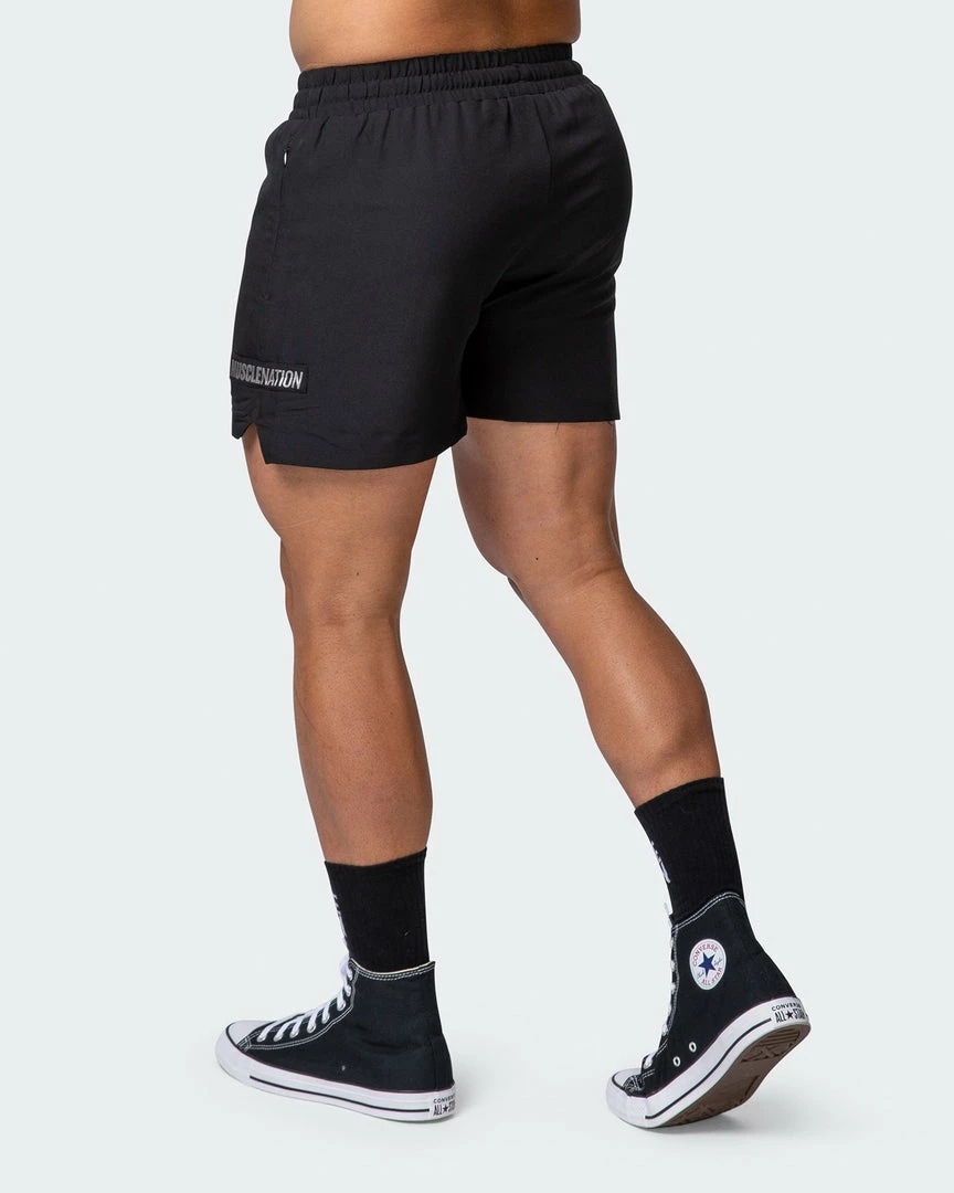 Muscle Nation Mens Elevate Active Shorts - Black 30% EOFY SALE 6 Muscle Nation Mens Elevate Active Shorts - Black 30% EOFY SALE