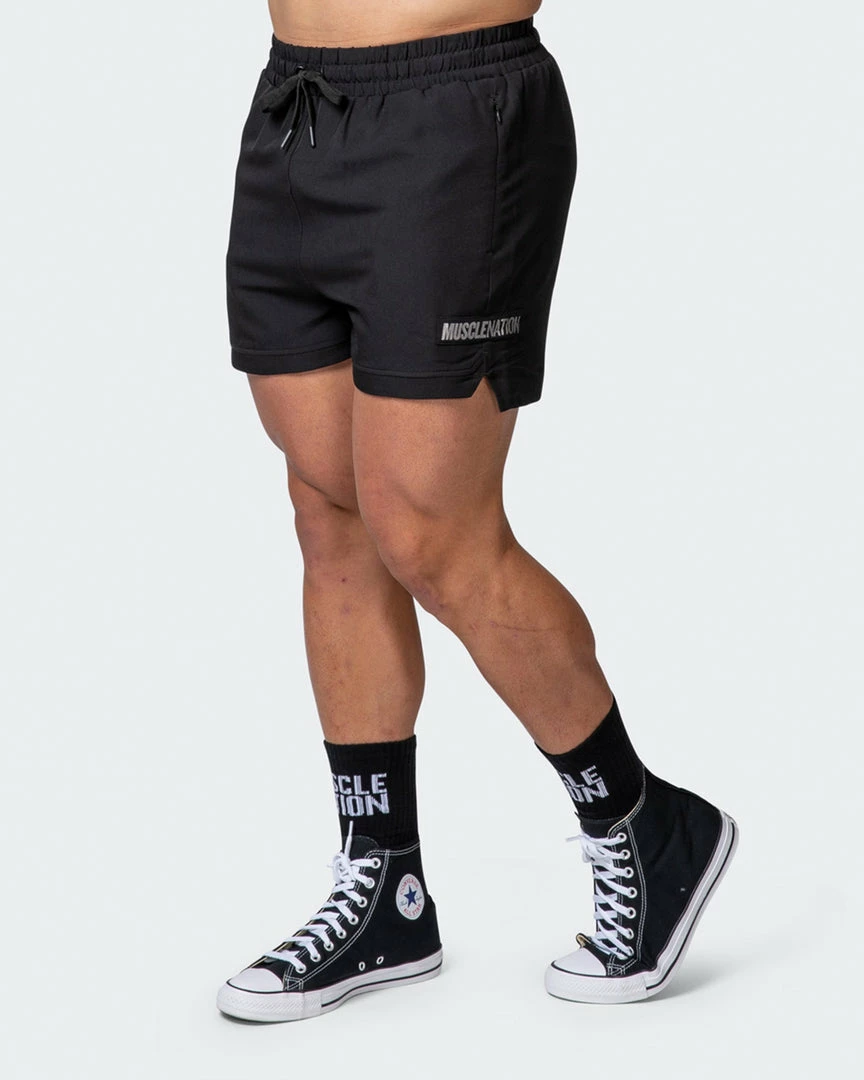 Muscle Nation Mens Elevate Active Shorts - Black 30% EOFY SALE 8 Muscle Nation Mens Elevate Active Shorts - Black 30% EOFY SALE