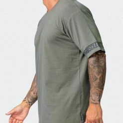 Muscle Nation Exceptional Dual Tee - Army Green 12 Muscle Nation Exceptional Dual Tee - Army Green