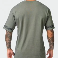 Muscle Nation Exceptional Dual Tee - Army Green 14 Muscle Nation Exceptional Dual Tee - Army Green