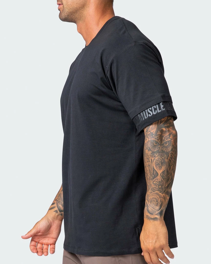 Muscle Nation 30% EOFY SALE Exceptional Dual Tee - Black 6 Muscle Nation 30% EOFY SALE Exceptional Dual Tee - Black