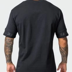Muscle Nation 30% EOFY SALE Exceptional Dual Tee - Black 14 Muscle Nation 30% EOFY SALE Exceptional Dual Tee - Black