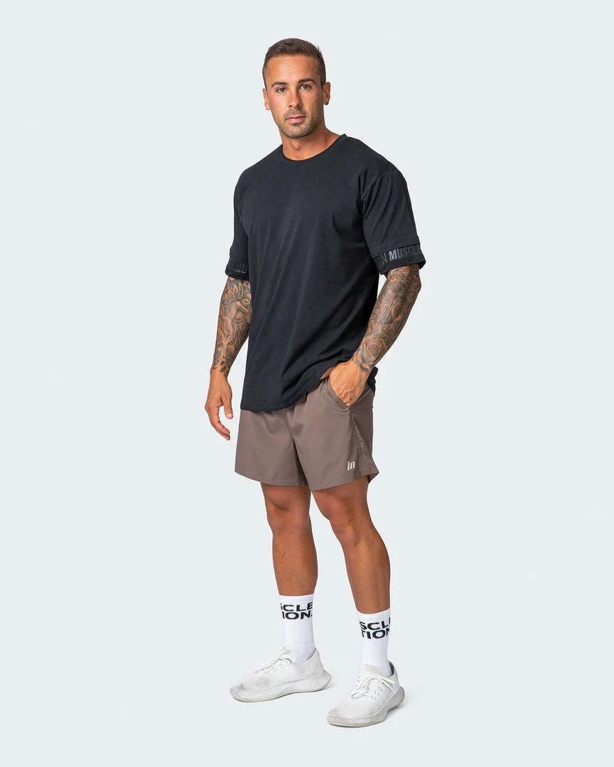 Muscle Nation 30% EOFY SALE Exceptional Dual Tee - Black 9 Muscle Nation 30% EOFY SALE Exceptional Dual Tee - Black