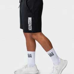 Muscle Nation Mens Laid Back Shorts - Black 14 Muscle Nation Mens Laid Back Shorts - Black
