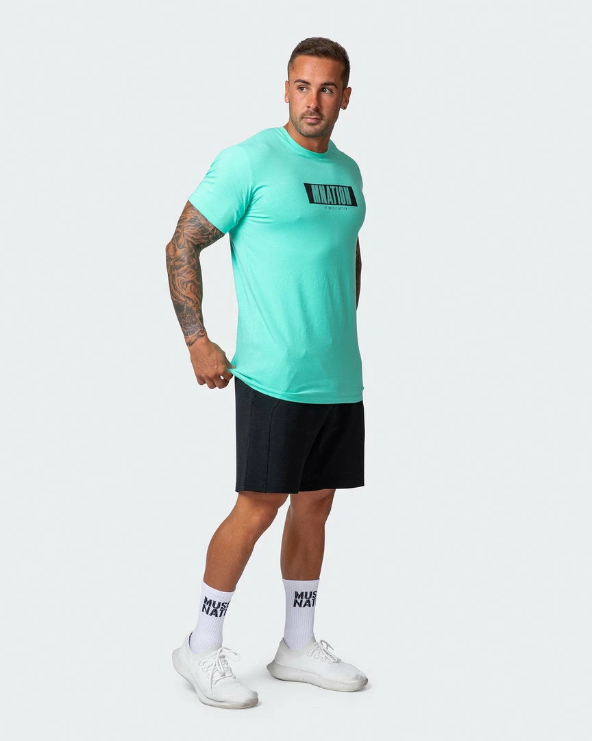 Muscle Nation Mens Laid Back Shorts - Black 10 Muscle Nation Mens Laid Back Shorts - Black