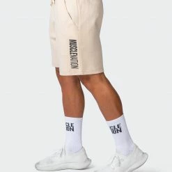 Muscle Nation Laid Back Shorts - Buff 13 Muscle Nation Laid Back Shorts - Buff