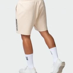 Muscle Nation Laid Back Shorts - Buff 15 Muscle Nation Laid Back Shorts - Buff
