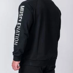 Muscle Nation Lightweight Long Sleeve - Black Winter 11 Muscle Nation Lightweight Long Sleeve - Black Winter