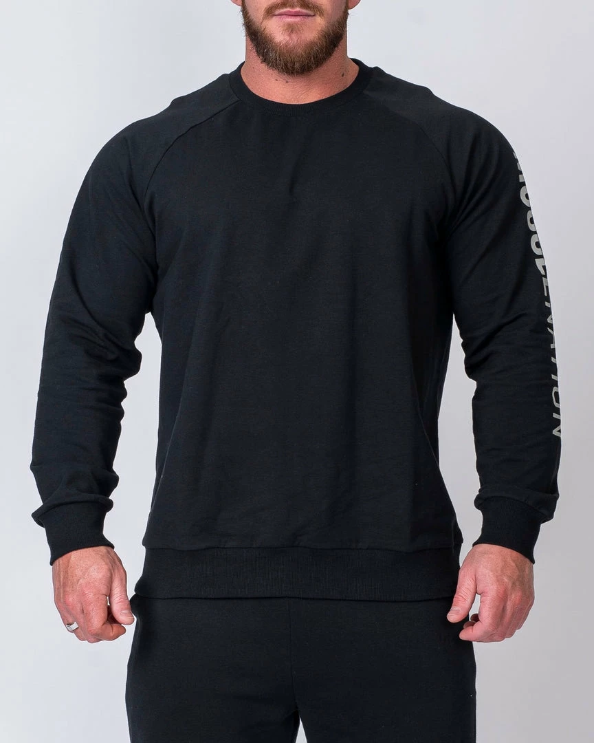 Muscle Nation Lightweight Long Sleeve - Black Winter 7 Muscle Nation Lightweight Long Sleeve - Black Winter