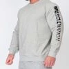 Muscle Nation Winter Lightweight Long Sleeve - Grey 2 Muscle Nation Winter Lightweight Long Sleeve - Grey