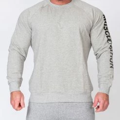 Muscle Nation Winter Lightweight Long Sleeve - Grey