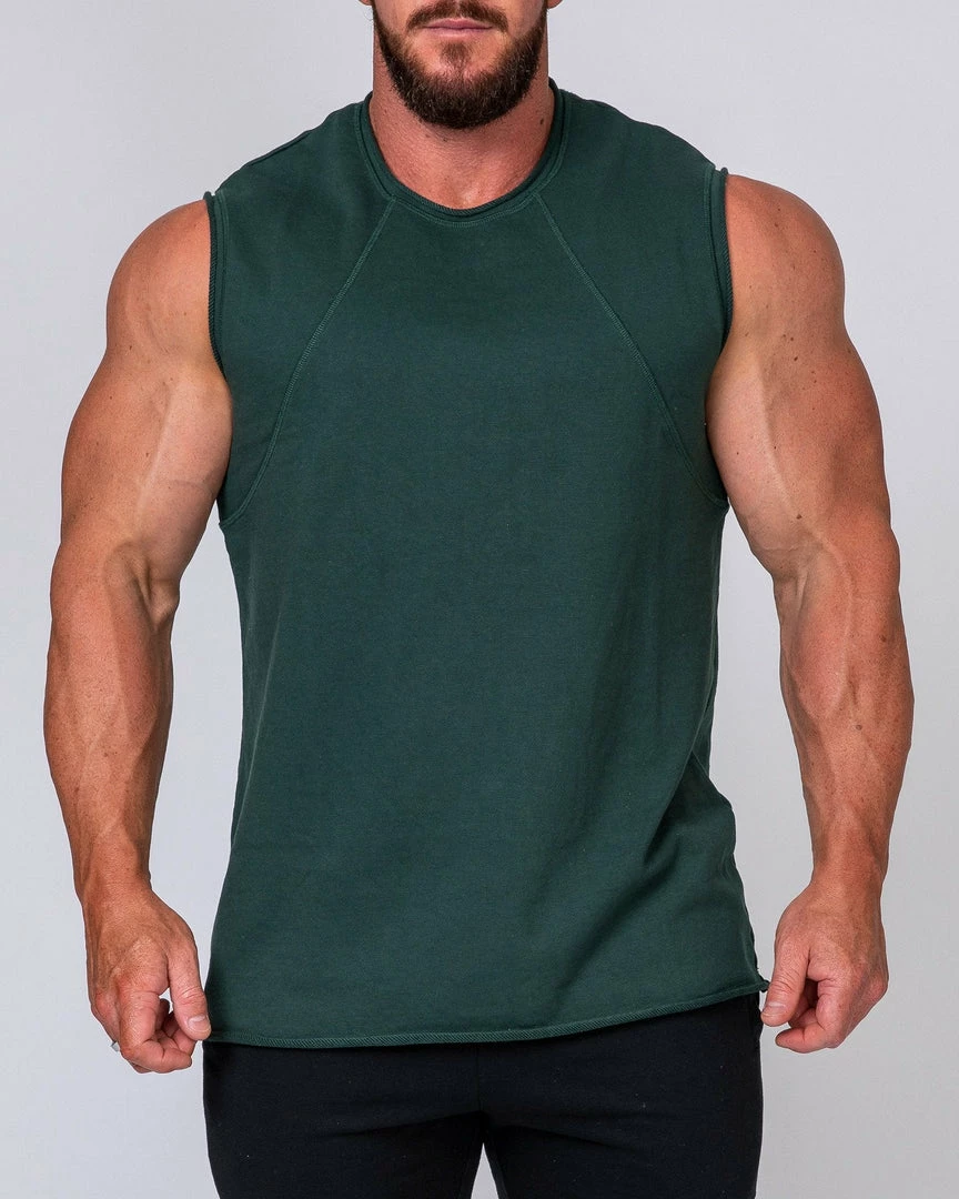 Muscle Nation Loopback Tank - Emerald Green 30% EOFY SALE 4 Muscle Nation Loopback Tank - Emerald Green 30% EOFY SALE