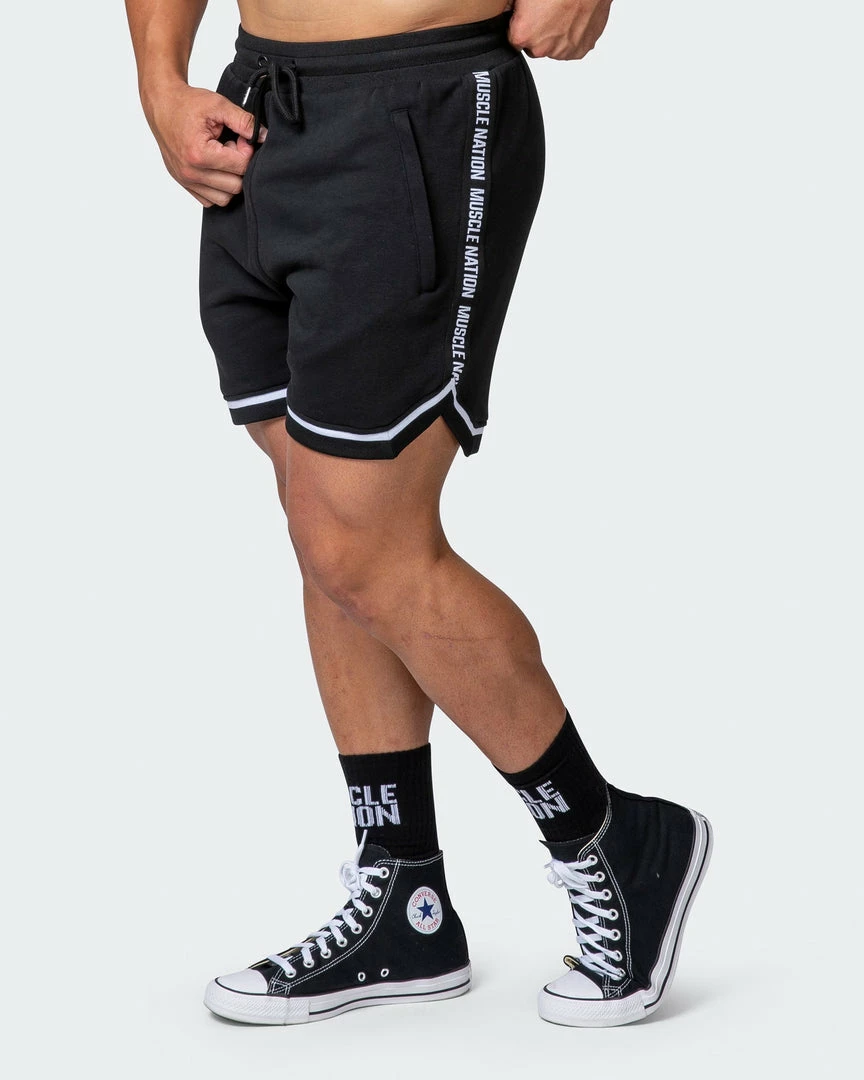 Muscle Nation 30% EOFY SALE MVP 5" Basketball Shorts - Black 3 Muscle Nation 30% EOFY SALE MVP 5" Basketball Shorts - Black