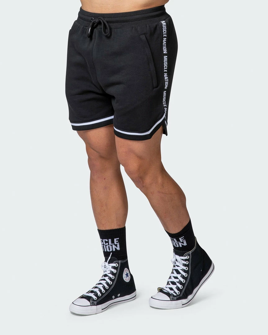 Muscle Nation 30% EOFY SALE MVP 5" Basketball Shorts - Black 5 Muscle Nation 30% EOFY SALE MVP 5" Basketball Shorts - Black