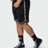 Muscle Nation MVP 8" Basketball Shorts - Black 30% EOFY SALE
