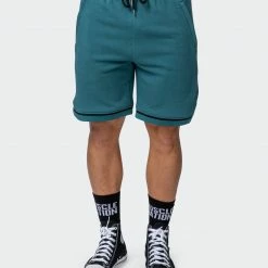 Muscle Nation 30% EOFY SALE MVP 8" Basketball Shorts - Deep Teal